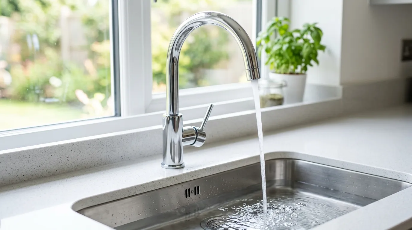 Local Plumbing Master Pros same day plumber fixing a faucet in Blue, OK